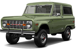 Ford Bronco 3 Door SUV 1965-1977